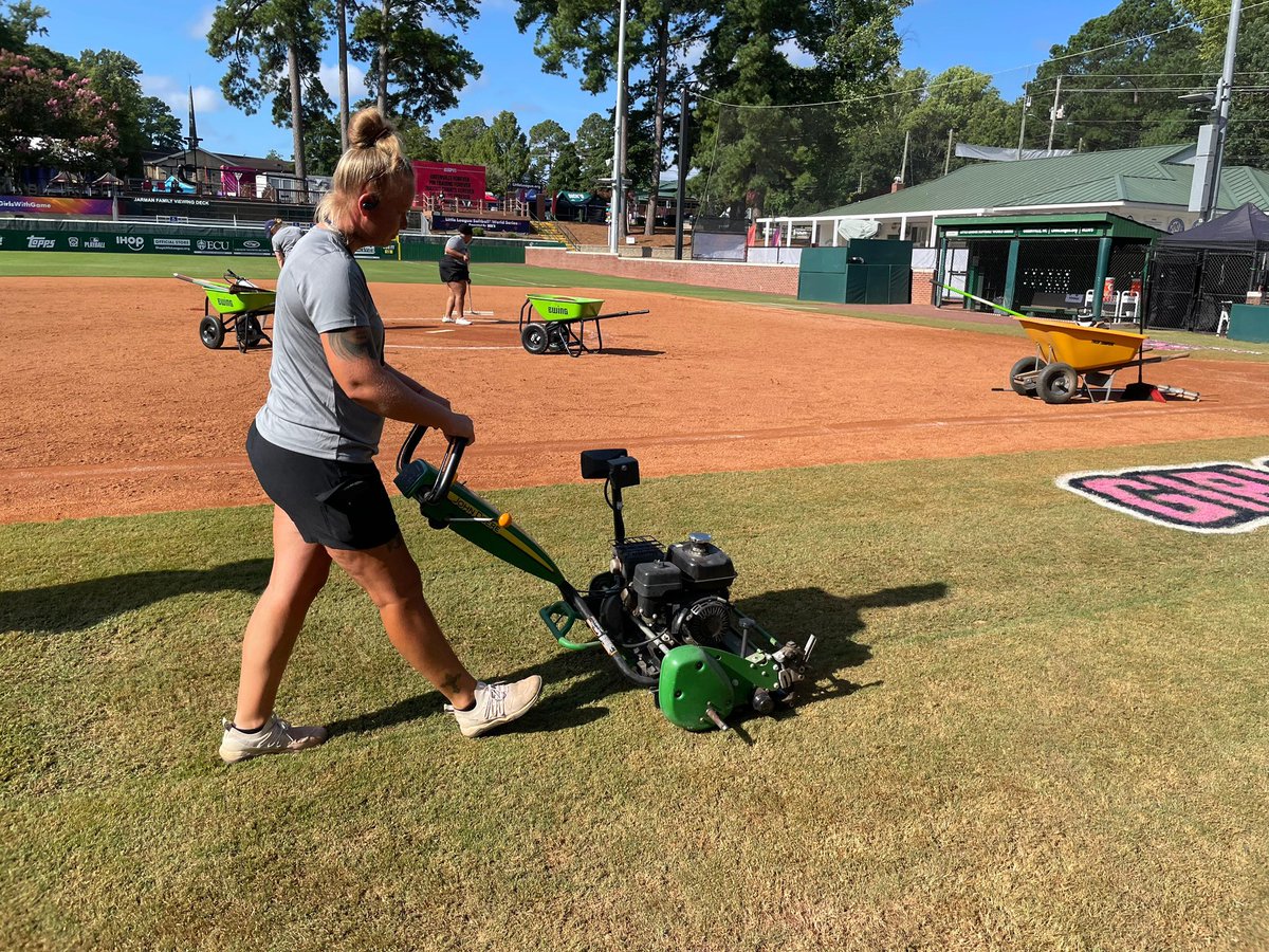 Women in Turf Team (@womeninturfteam) on Twitter photo Ladies throwing down laser lines for today's games 💪🥎
<a href="/bulldogfe/">Chad Kropff</a> <a href="/ATSSportsTurf/">Advanced Sports Turf</a> <a href="/CarolinaGreenCo/">Carolina Green</a> <a href="/underhillcorp/">Underhill International Corporation</a> <a href="/SodSolutions/">Sod Solutions</a> <a href="/GeorgiaSFMA/">Georgia SFMA</a> <a href="/FieldExperts/">SFMA</a> <a href="/EwingOutdoor/">Ewing Outdoor Supply</a> <a href="/PBIGordonTurf/">PBI-Gordon Turf</a>
<a href="/odeysfieldexp/">Odeys Field Experts</a> <a href="/Pros_Choice/">Pro's Choice</a> <a href="/Turfaceproducts/">Turface Athletics</a> <a href="/pioneerathletic/">Pioneer Athletics</a> <a href="/LinetoLineLLC/">Line To Line</a> Ladies throwing down laser lines for today's games 💪🥎
<a href="/bulldogfe/">Chad Kropff</a> <a href="/ATSSportsTurf/">Advanced Sports Turf</a> <a href="/CarolinaGreenCo/">Carolina Green</a> <a href="/underhillcorp/">Underhill International Corporation</a> <a href="/SodSolutions/">Sod Solutions</a> <a href="/GeorgiaSFMA/">Georgia SFMA</a> <a href="/FieldExperts/">SFMA</a> <a href="/EwingOutdoor/">Ewing Outdoor Supply</a> <a href="/PBIGordonTurf/">PBI-Gordon Turf</a>
<a href="/odeysfieldexp/">Odeys Field Experts</a> <a href="/Pros_Choice/">Pro's Choice</a> <a href="/Turfaceproducts/">Turface Athletics</a> <a href="/pioneerathletic/">Pioneer Athletics</a> <a href="/LinetoLineLLC/">Line To Line</a>