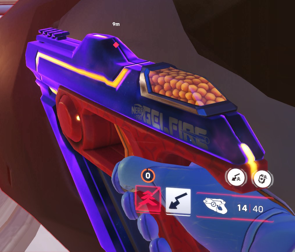 they really gave the british hero the bean gun