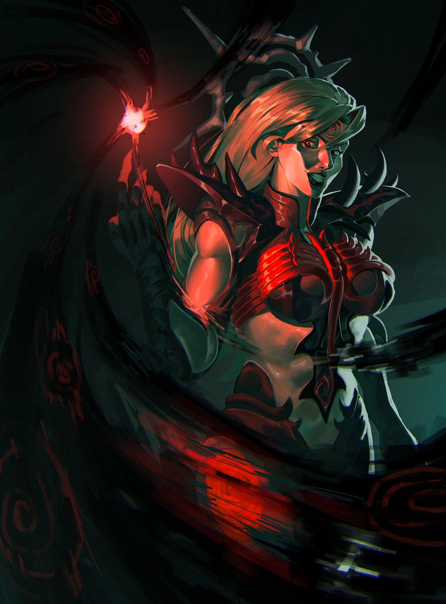 Hela- Queen in black from Marvel Rivals