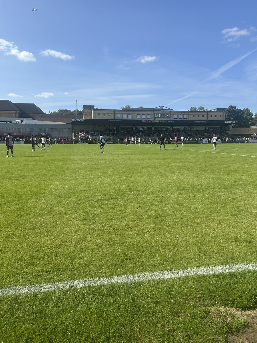 MLS Groundhoppers (@ggroundhoppers) on Twitter photo Game 35 of 2025:
09/08/25 - 15:00
<a href="/DulwichHamletFC/">Dulwich Hamlet FC</a> 4-0 <a href="/dartfordfc/">Dartford FC</a>
📍Champion Hill
🏆Isthmian League Premier Division
💷£14
Superb performance from Dulwich saw them take 3pts and loads of positives to start the season! Early red in the 2nd half changed the game.
#NonLeague Game 35 of 2025:
09/08/25 - 15:00
<a href="/DulwichHamletFC/">Dulwich Hamlet FC</a> 4-0 <a href="/dartfordfc/">Dartford FC</a>
📍Champion Hill
🏆Isthmian League Premier Division
💷£14
Superb performance from Dulwich saw them take 3pts and loads of positives to start the season! Early red in the 2nd half changed the game.
#NonLeague