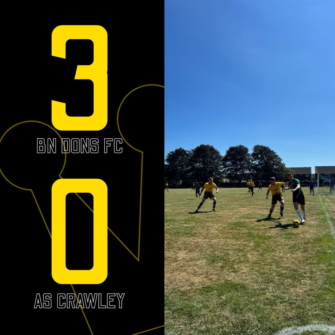 BN Dons Saturdays (@bndons1) on Twitter photo Saturday smoke on the south coast today as we beat <a href="/AthleticoSnus/">A.S. Crawley</a> 3-0 on a sweltering day down at Croshaw 🥵
2 goals from <a href="/harley_damario/">Harley damario</a> and 1 from <a href="/FrazCoxy/">Fraz Coxy</a> enough to settle it on the day! ⚽️
UTD 👑 Saturday smoke on the south coast today as we beat <a href="/AthleticoSnus/">A.S. Crawley</a> 3-0 on a sweltering day down at Croshaw 🥵
2 goals from <a href="/harley_damario/">Harley damario</a> and 1 from <a href="/FrazCoxy/">Fraz Coxy</a> enough to settle it on the day! ⚽️
UTD 👑