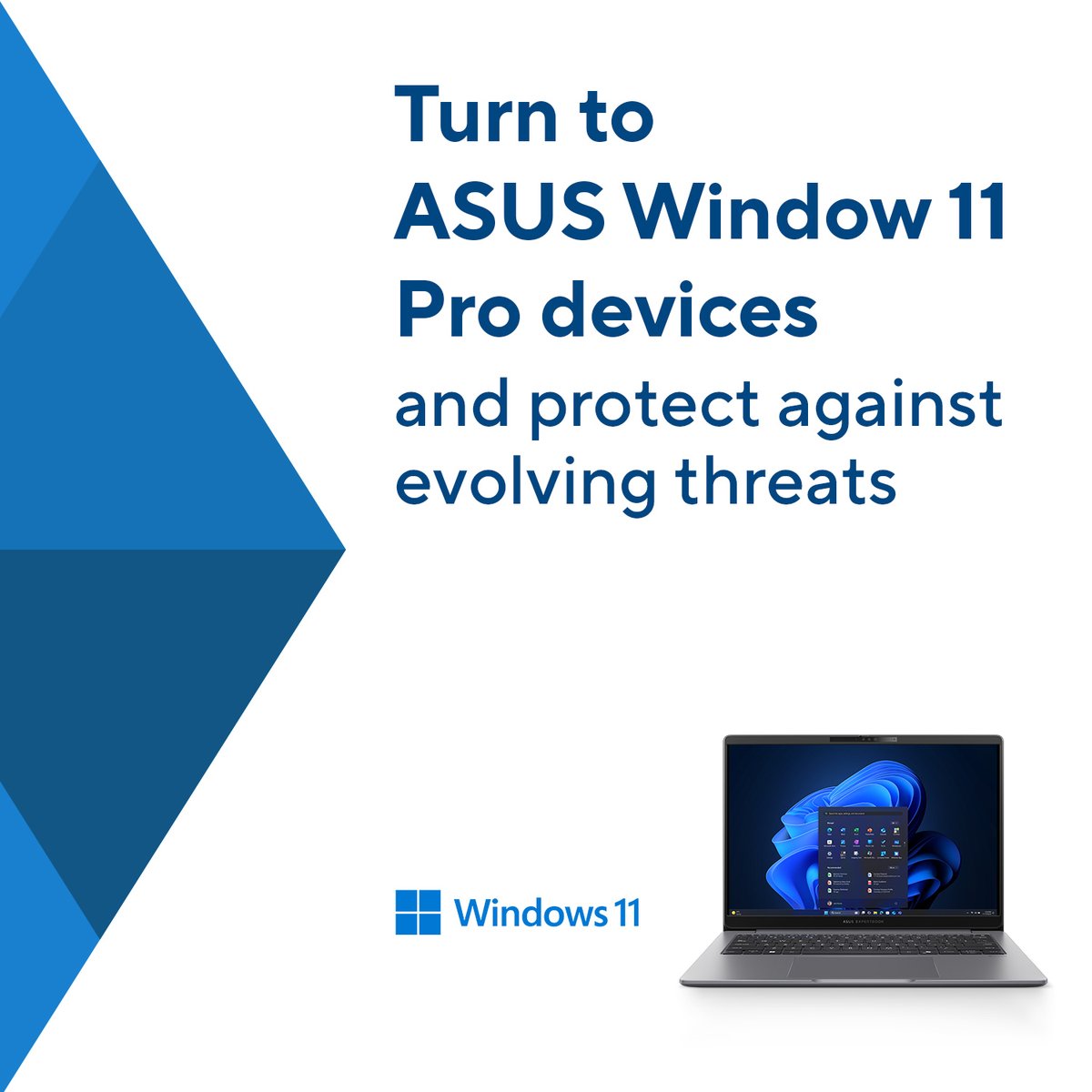 🚨 3 in 4 SMBs struggle to stay updated. 60% feel targeted by cyberattacks.
Outdated systems aren't safe anymore.

✅ Upgrade to ASUS Business with Windows 11
🔒 Secure. 💼 Reliable. ⚡ Future-ready.

Don’t wait, protect your business now.
#ASUSBusiness #Windows11 #CyberSecurity