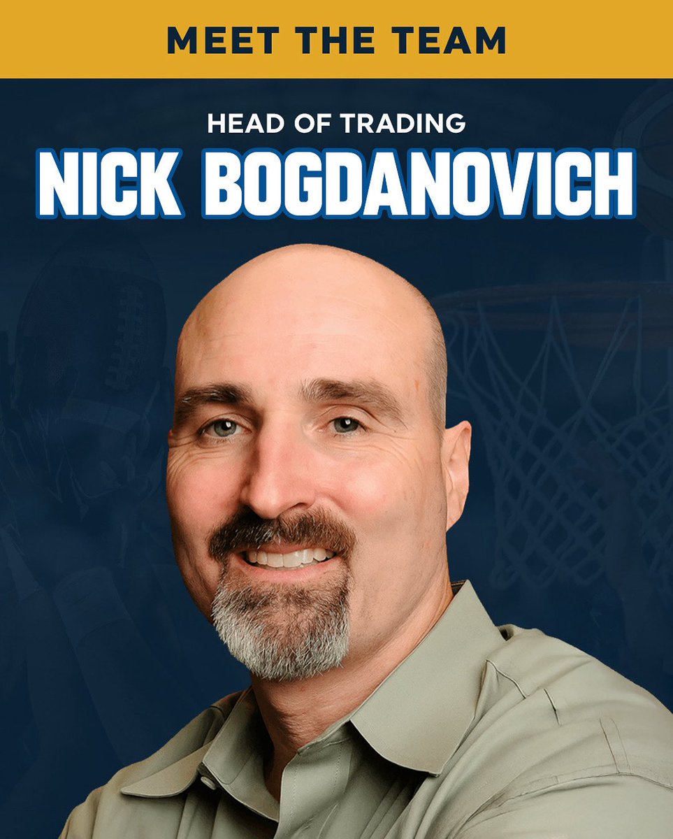 betwithboomer's tweet photo. Meet Nick Bogdanovich, our Head of Trading at Boomer’s Sportsbook.

A Las Vegas native with over 30 years of industry experience, Nick oversees everything from odds creation and market pricing to risk management across all sports. https://t.co/DZzf0v40Ht