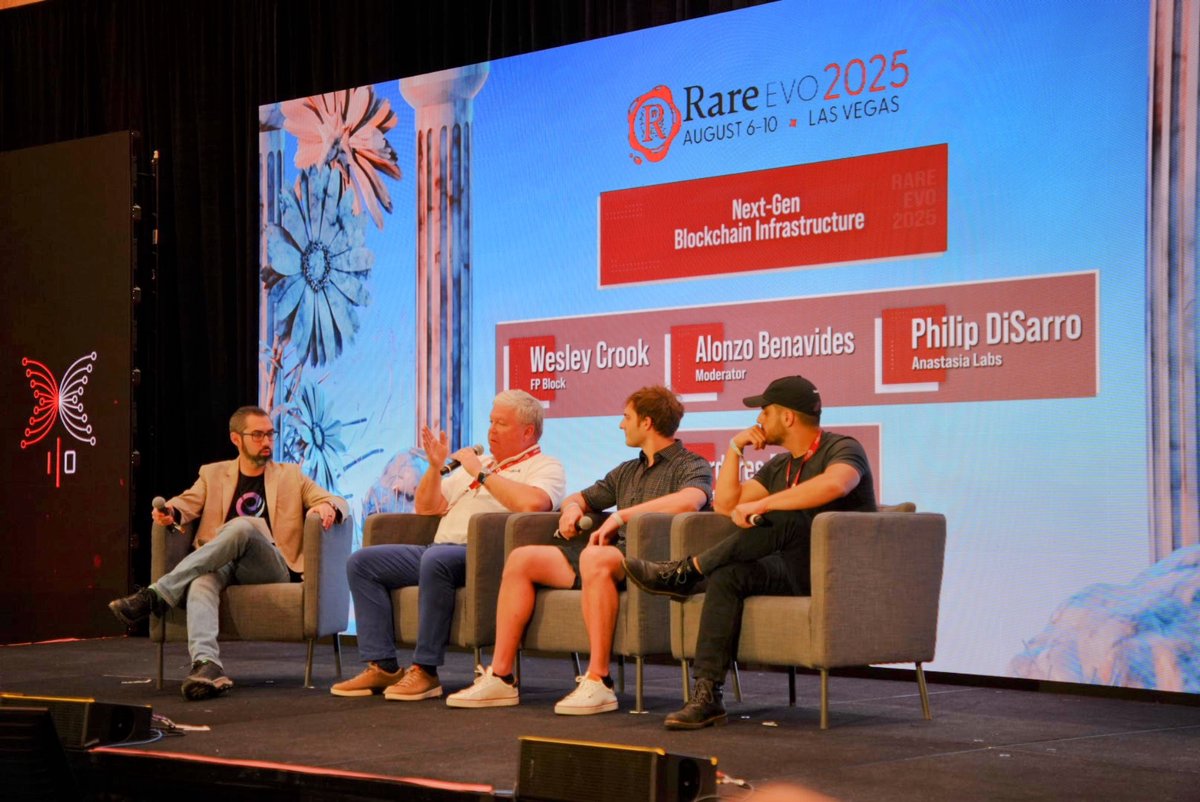Blockchain Simplified (@fpblockchain) on Twitter photo Fresh off the stage at <a href="/RareEvo/">Rare Evo: A Blockchain Event</a>, <a href="/WCrook121465/">Wesley Crook</a> delivered insights you won’t want to miss
Didn’t catch it live? Don’t worry, the full video will be up soon. Stay tuned! Fresh off the stage at <a href="/RareEvo/">Rare Evo: A Blockchain Event</a>, <a href="/WCrook121465/">Wesley Crook</a> delivered insights you won’t want to miss
Didn’t catch it live? Don’t worry, the full video will be up soon. Stay tuned!