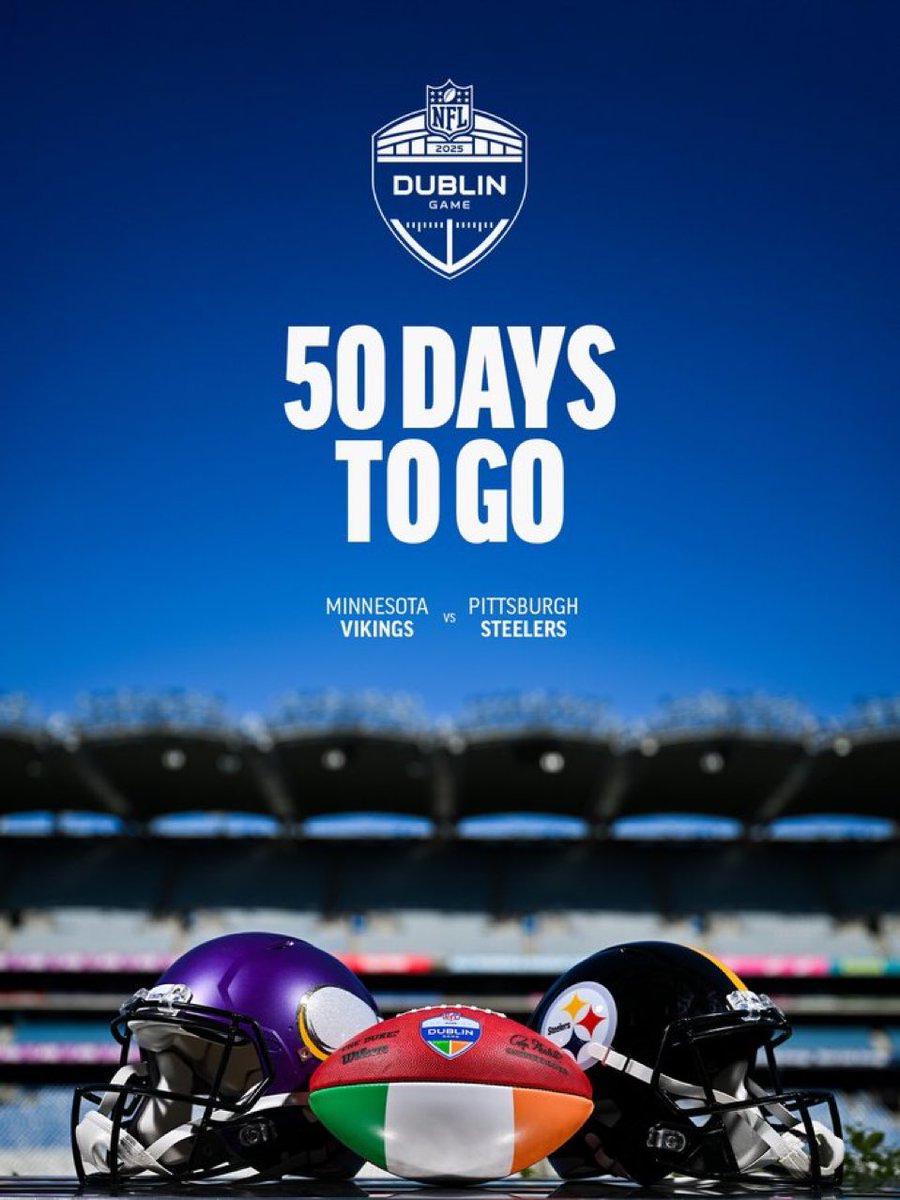 Cincuenta
Fithty
Cinquanta
Fünfzig
Cinquenta

Dias para el partido de Dublín ☘️🇮🇪
#HereWeGo