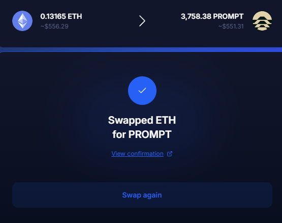 seemiyahh's tweet image. We keep stacking. $PROMPT