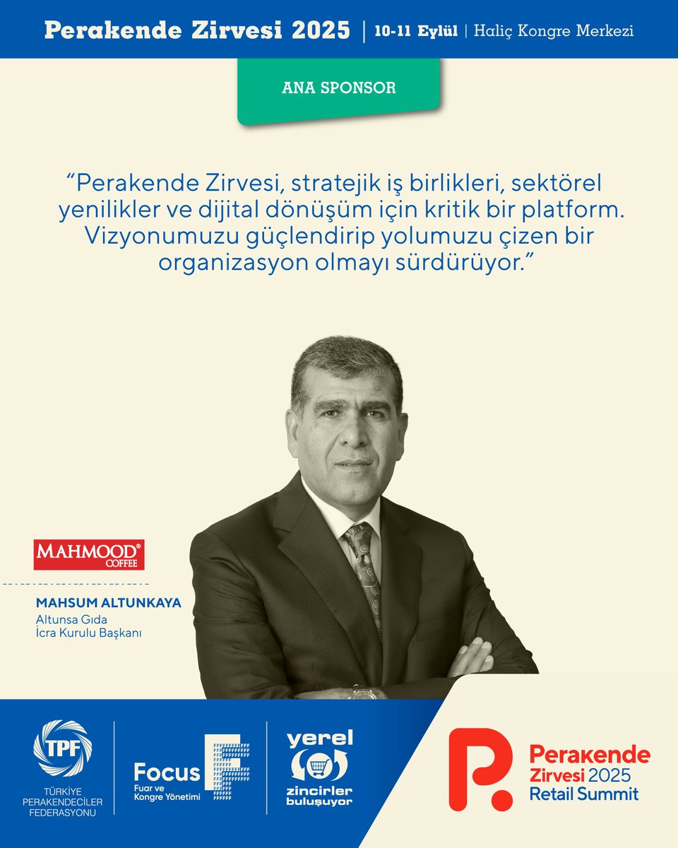 yzbonline (@yzbonline) on Twitter photo Perakende Zirvesi Ana Sponsoru Mahmood Coffee'nin İcra Kurulu Başkanı Mahsum Altunkaya'ya değerli görüşleri için teşekkür ederiz. #PerakendeZirvesi2025 <a href="/MahmoodCoffeeTR/">Mahmood Coffee TR</a> Perakende Zirvesi Ana Sponsoru Mahmood Coffee'nin İcra Kurulu Başkanı Mahsum Altunkaya'ya değerli görüşleri için teşekkür ederiz. #PerakendeZirvesi2025 <a href="/MahmoodCoffeeTR/">Mahmood Coffee TR</a>