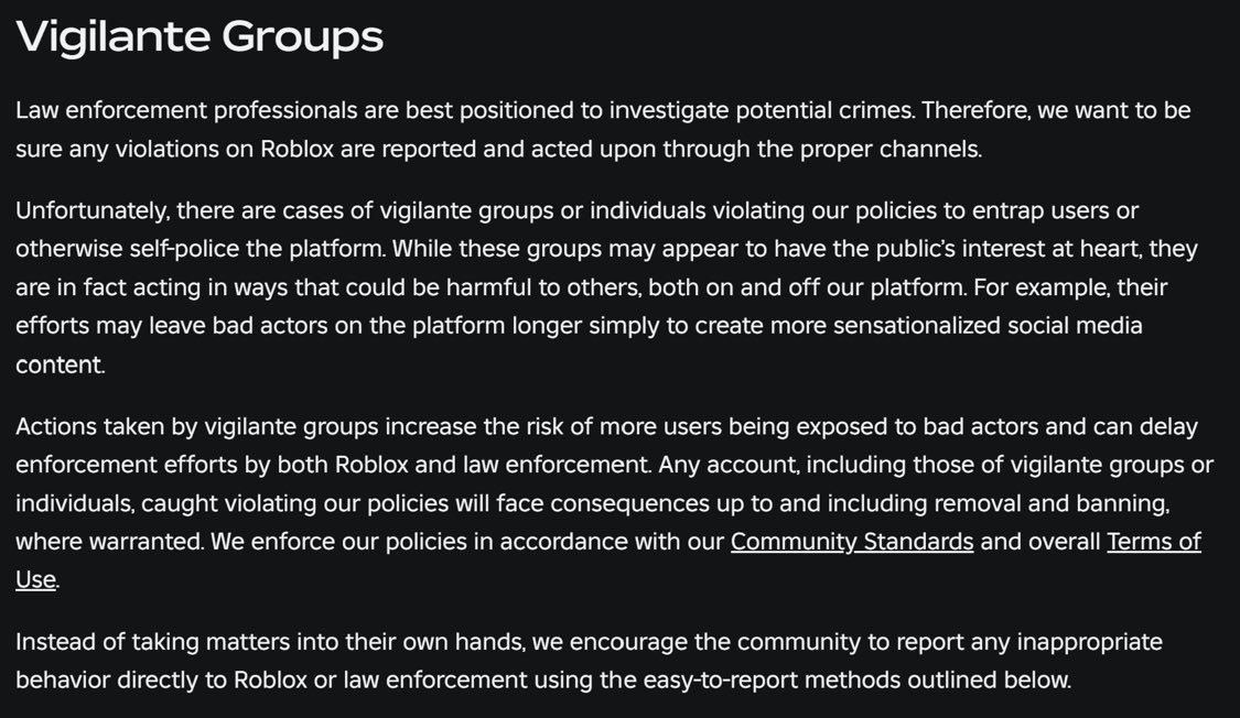 FlameOfHateLCB's tweet image. #FireBaszucki
#SaveRoblox
#BoycottRoblox
#BoycotRBX
$Rblx
ROBLOX JUST CEASE AND DESISTED SCHLEP.
A PREDATOR CATCHER WHO WORKED WITH COPS
