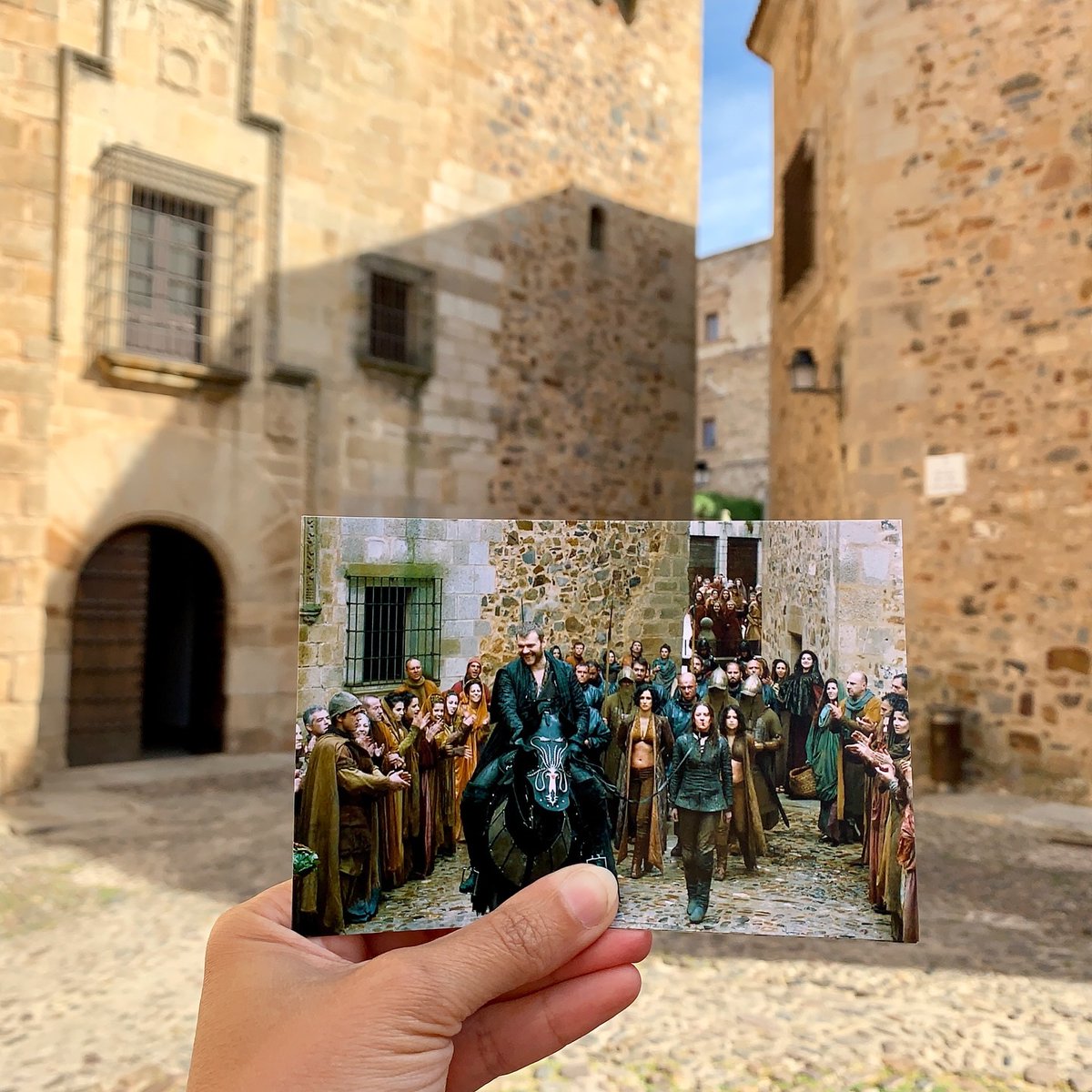 The Movie Club (@tmc_io) on Twitter photo Throwback to βGame of Thronesβ season 7
#gameofthrones #got #houseofthedragon #hbo #gotlocation #caceres #extremadura #spain #visitspain #setjetting #setjetter #locationhunting
#filmlocation #movielocation #filmfan #filminglocation #filmtourist #filmtourism via <a href="/filmtourismus/">Andrea David</a> Throwback to βGame of Thronesβ season 7
#gameofthrones #got #houseofthedragon #hbo #gotlocation #caceres #extremadura #spain #visitspain #setjetting #setjetter #locationhunting
#filmlocation #movielocation #filmfan #filminglocation #filmtourist #filmtourism via <a href="/filmtourismus/">Andrea David</a>