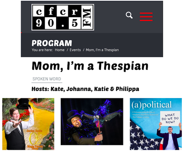 Britainy Zapshalla (@britrzap) on Twitter photo Take a trip behind the scenes at the #saskatoonfringefestival with the artists who bring these shows to life. Thank you <a href="/CFCRSaskatoon/">CFCR 90.5FM</a>'s Mom I'm A Thespian for this episode feat. Oz, The Family Crow & (a)political. cfcr.ca/timetable/prog… Take a trip behind the scenes at the #saskatoonfringefestival with the artists who bring these shows to life. Thank you <a href="/CFCRSaskatoon/">CFCR 90.5FM</a>'s Mom I'm A Thespian for this episode feat. Oz, The Family Crow & (a)political. cfcr.ca/timetable/prog…