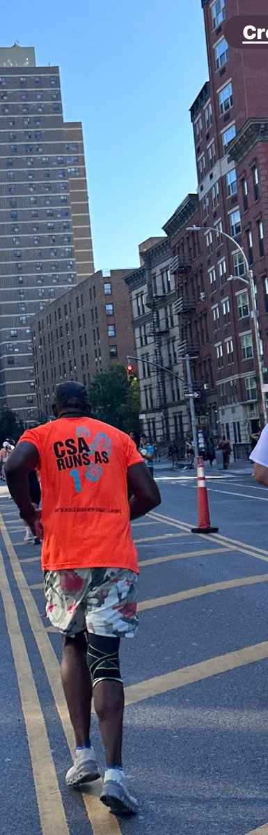 The ⁦<a href="/FollowCSA/">CSA</a>⁩ running team was well-represented today ⁦<a href="/nyrr/">New York Road Runners</a>⁩ Percy Sutton 5K - so proud of this team 👏🏼 - keep on shining athletes and union sisters/brothers :) #greatschoolsbeginwithgreatleaders #Harlem5k #leadersinmotion