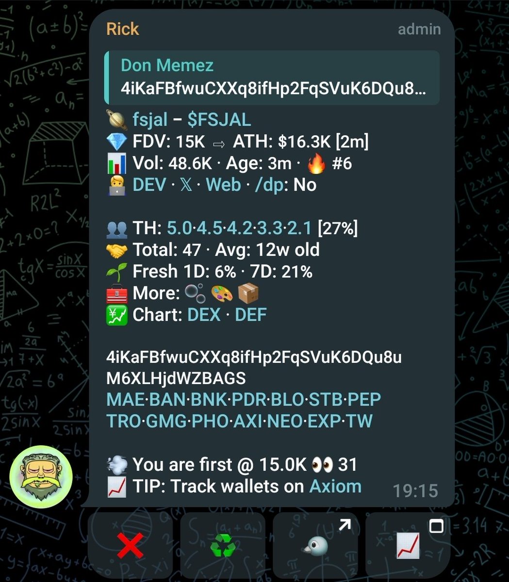 vaultdon's tweet image. #Aped on $Fsjal
Ca!

4iKaFBfwuCXXq8ifHp2FqSVuK6DQu8uM6XLHjdWZBAGS