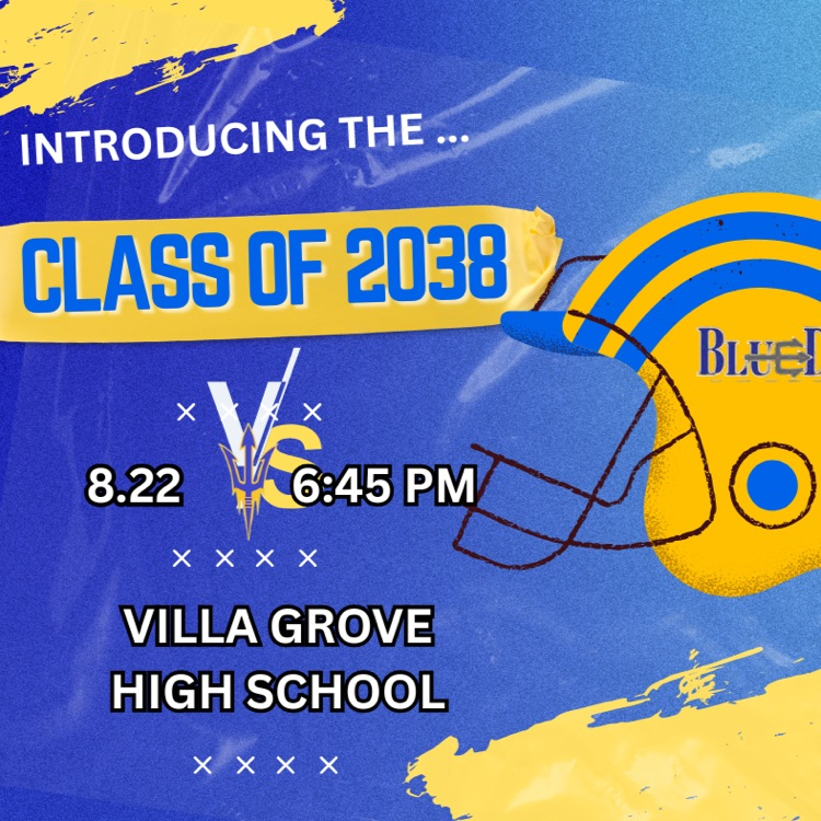 Class of 2038! (Kindergarten)

We would like to introduce all of you as our future Blue Devils during our Fall Kick-Off, Blue and Gold Night. Please join us on Friday, August 22nd, for a ‘fun run’ on the football field!