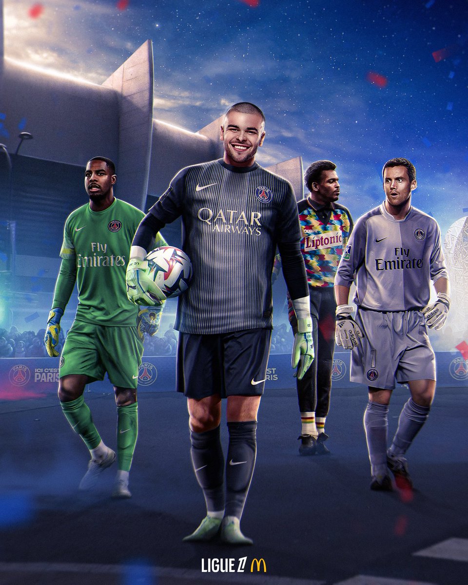 The Lille goalkeeping legacy lives on at PSG 🧤✨

Lucas Chevalier, Paris Saint-Germain’s new GK 🇫🇷❤️