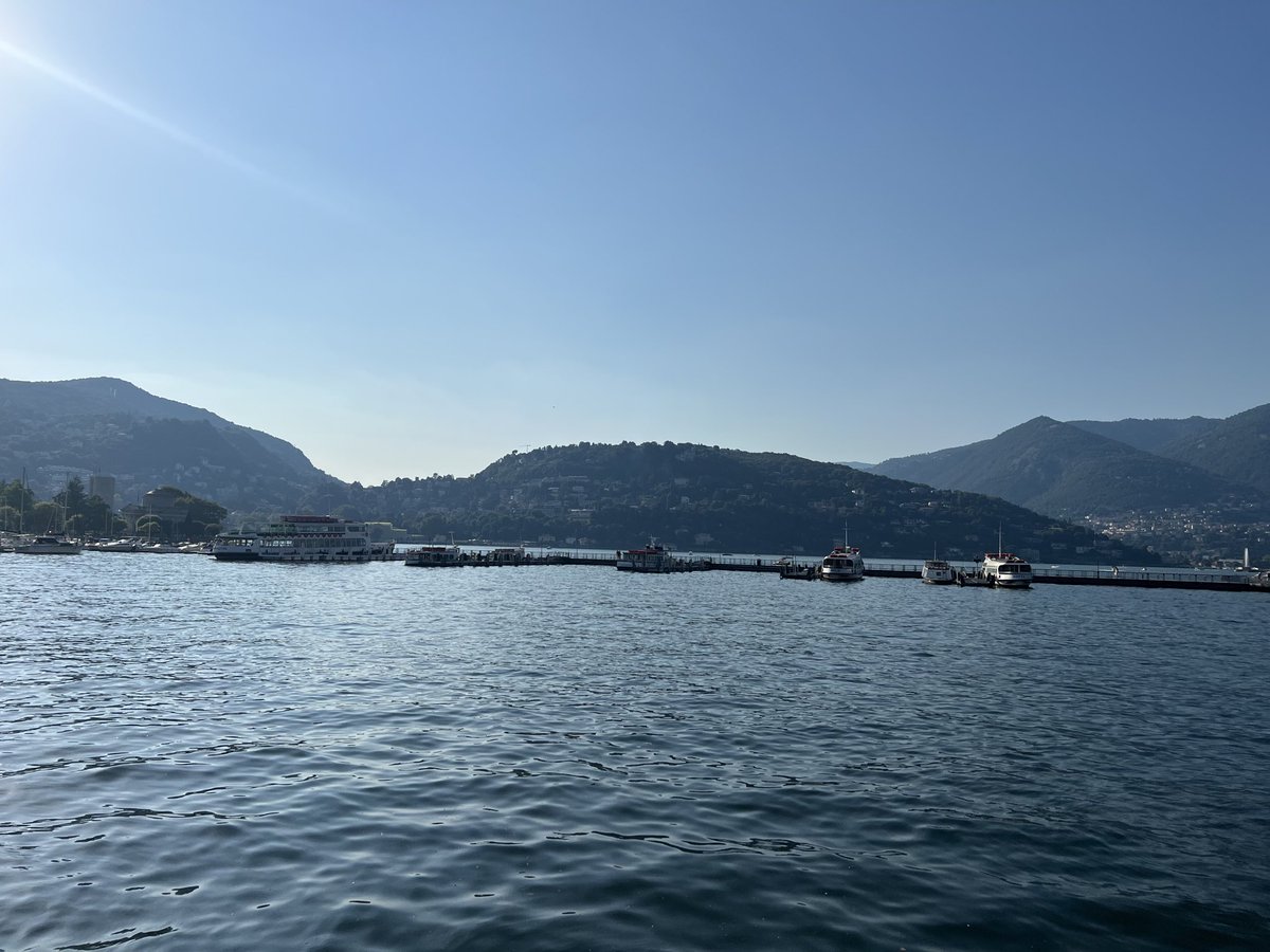 مشاهد من #كومو في #إيطاليا