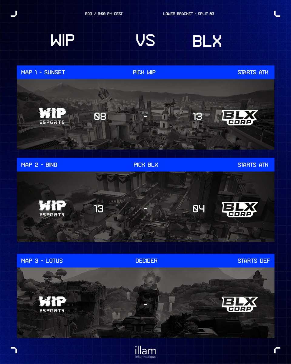 Victoire 13-4.

ONE MOOOOOOOOOOOOORE 
I TOLD YOU IT WAS NOT OVER 

#WEAREWIP