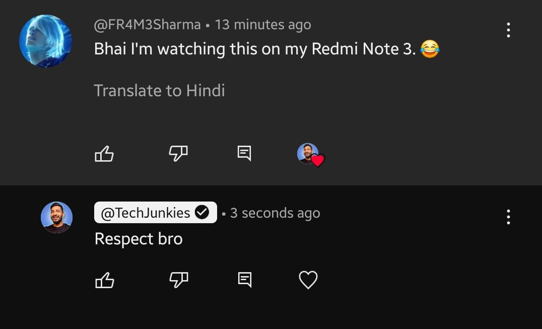 TechJunkies's tweet image. Respect