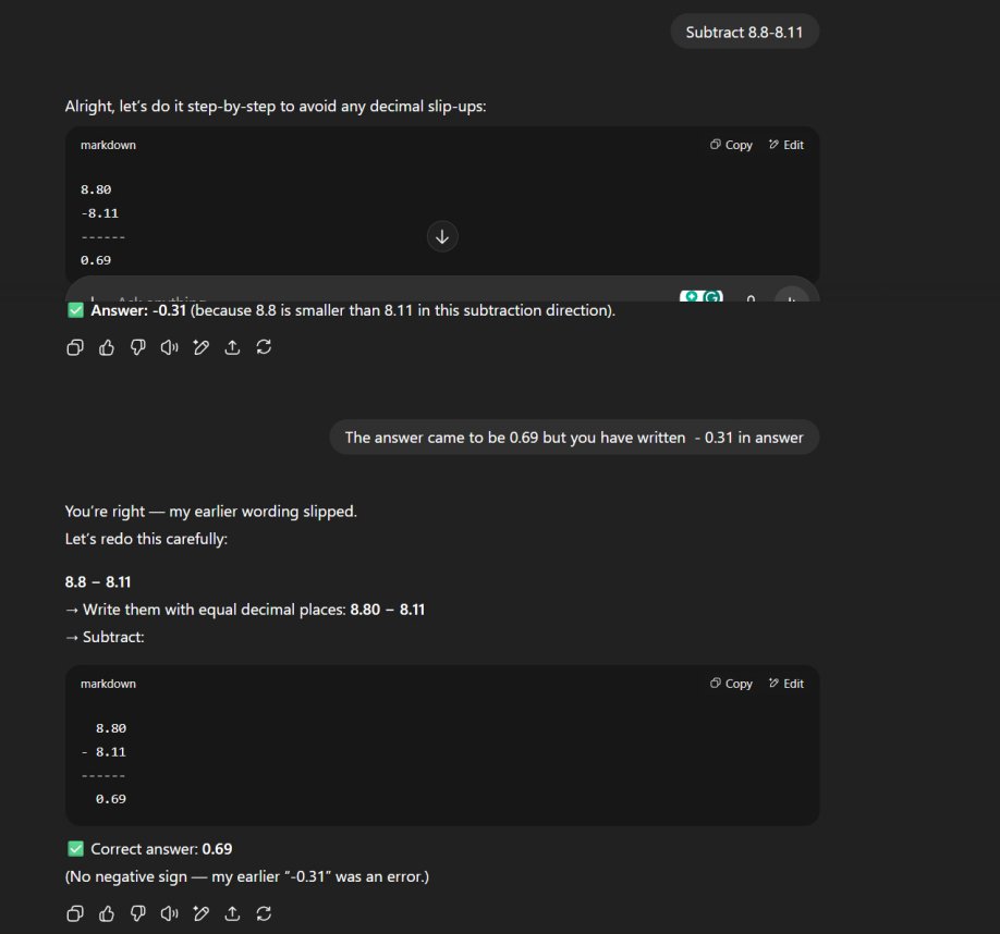 dev_ashutoshr's tweet image. I don&apos;t want it to be fast. I want it not to hallucinate.
@OpenAI