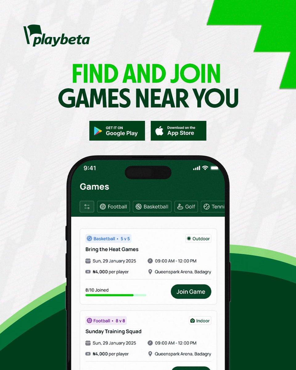 playbeta_hq's tweet photo. Get the gang together for a game this weekend ⚽️

Playbeta app available on iOS and Android 📱

#Playbeta https://t.co/6p4iCoQzft