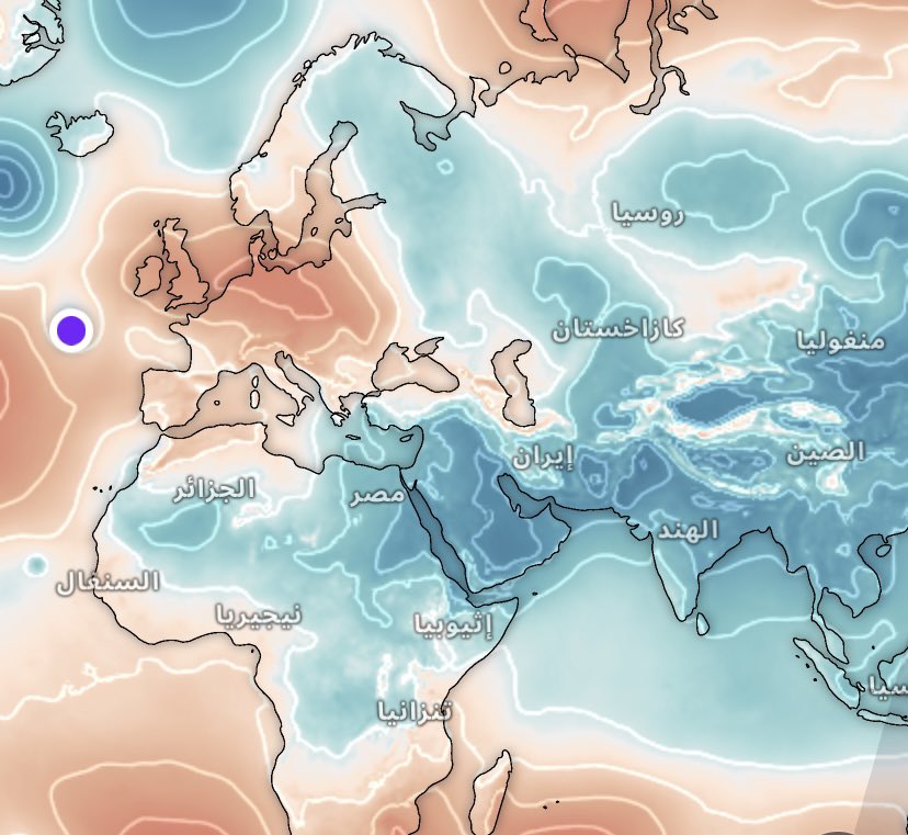 أكثر منطقة في العالم تشهد انخفاض الضغط السطحي صيفا هي الجزيرة العربية والهند بسبب نظام منخفض الهند الموسمي وتتفوق حتى على منطقة الصحراء الكبرى الأفريقية
وهذا دليل علمي على تأثير منخفض الهند الموسمي لأن الإشعاع الشمسي موجود في معظم المناطق ولكن قيم الضغط تختلف من منطقة لأخرى