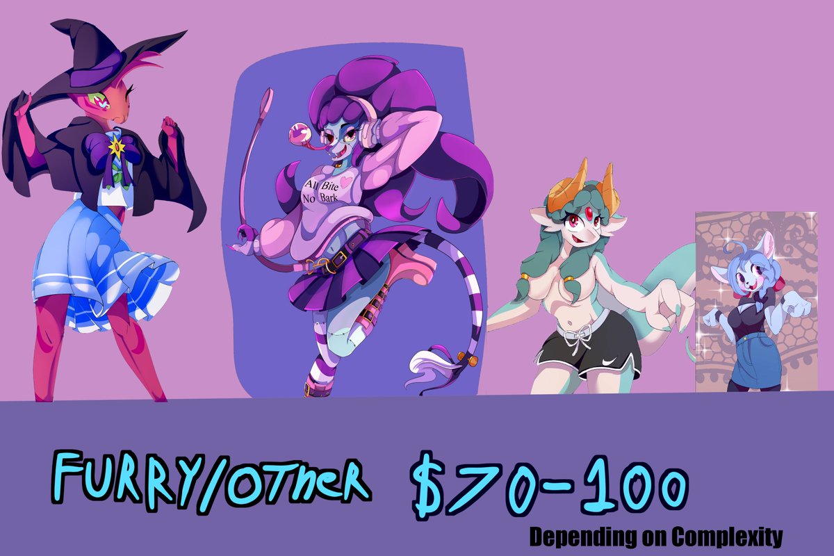 #commissionopen #Commission #RT

only accept payments through PayPal

If you're interested, please DM me

completion in 2 weeks after payment. pay half up front. and other half after sketch. Can request changes in Sketch

Any specific question? Just ask!