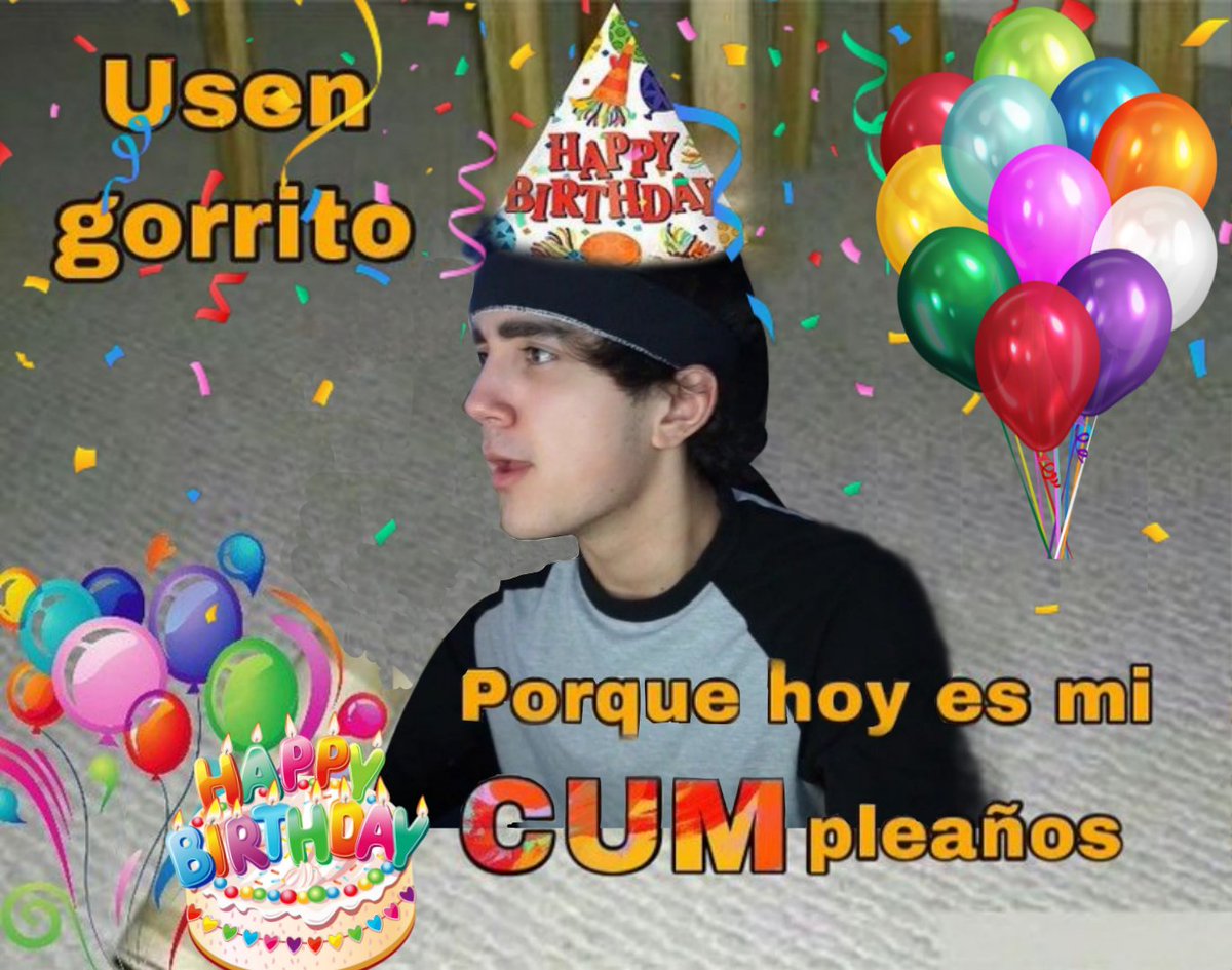 hoy solo queremos ver puros #Cumpleañoier y #HappyRoierDay