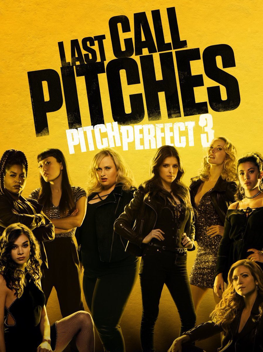 MagicHandz's tweet image. Now watching #PitchPerfect 2 and 3!! 
(First viewing)