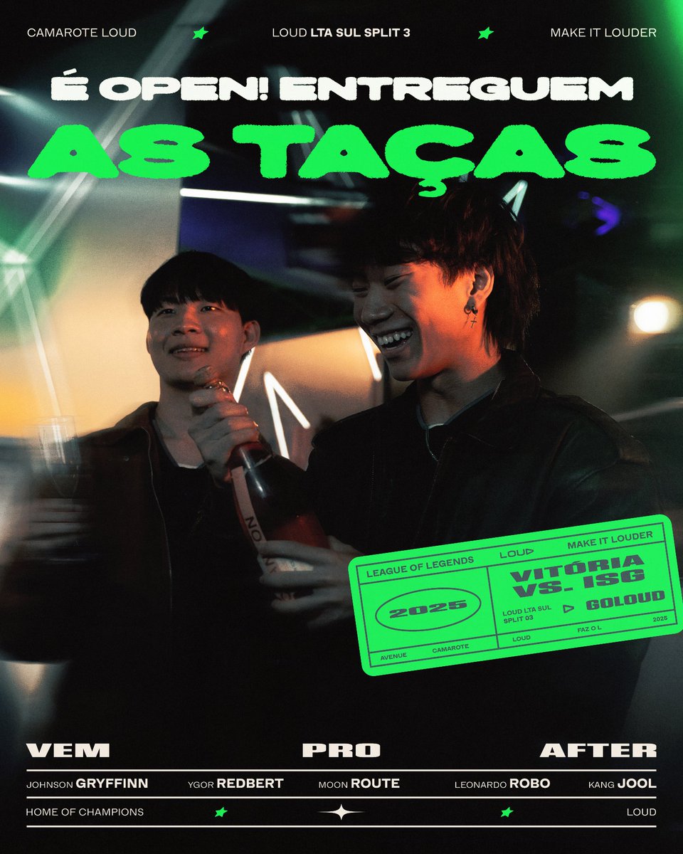 LOUDgg's tweet image. ASSIM COMO DEVE SER.

Finalmente nos encontramos no stage e trouxemos pra casa a tão esperada vitória. A corrida continua, e seguimos nela. JUNTOS!
 
#goLOUD