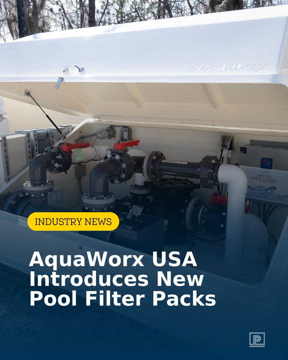 PoolProMag's tweet image. AquaWorx USA introduced a new line of pool filter packs built for durability, safety and easy maintenance.

Read more: poolpromag.com/aquaworx-usa-i…
@aquaworxusa

#PoolFiltration #AquaWorxUSA #CommercialPools #PoolEquipment #PoolTech