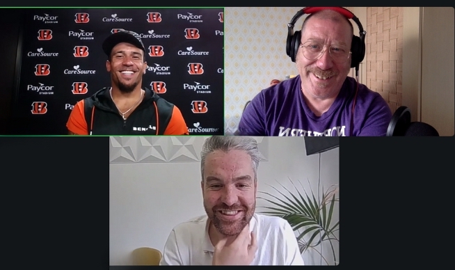 We're recording a new episode of CinciNatter tomorrow (Sunday). It's our 300th episode - so get in your comments, your thoughts on the Eagles' performance and what needs to happen next.

We do have an exciting special guest... #Bengals