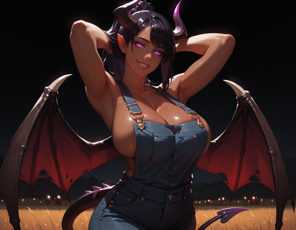 "I borrowed this one from Cora..."
#DenimSaturdayAI by 
@lukedrysdale77