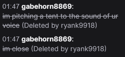 IRehvenge's tweet photo. Please do not goon in my chat. Thank you. https://t.co/Nh0DqcEdFG