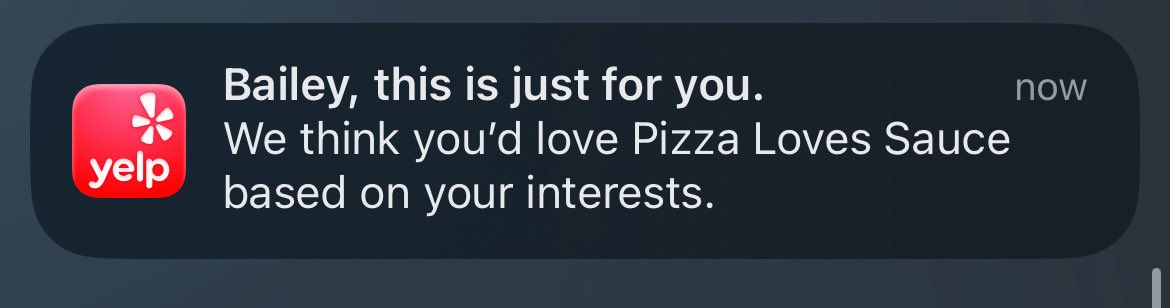 yelp said “hello fat”