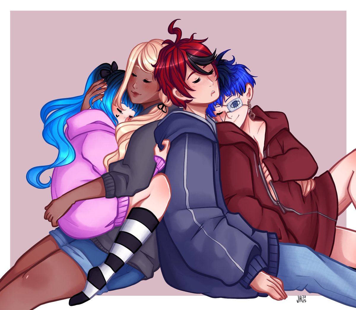 well earned rest for the sinners

087 KG #kgpolycule #hndr_FA