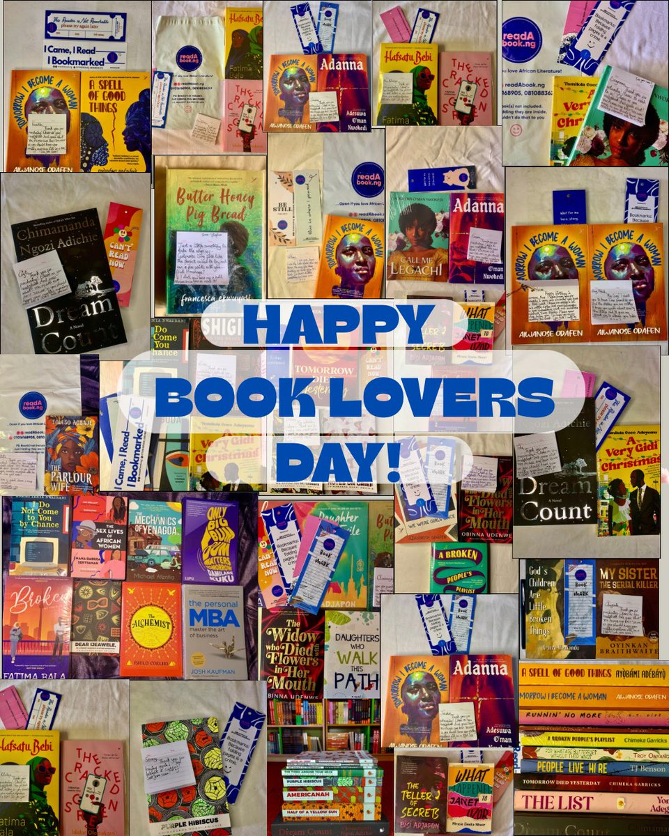 Happy Book Lovers Day 📚💙

To every reader who has ordered from us, thank  you for keeping our hearts full and our shelves empty.

#BookLoversDay