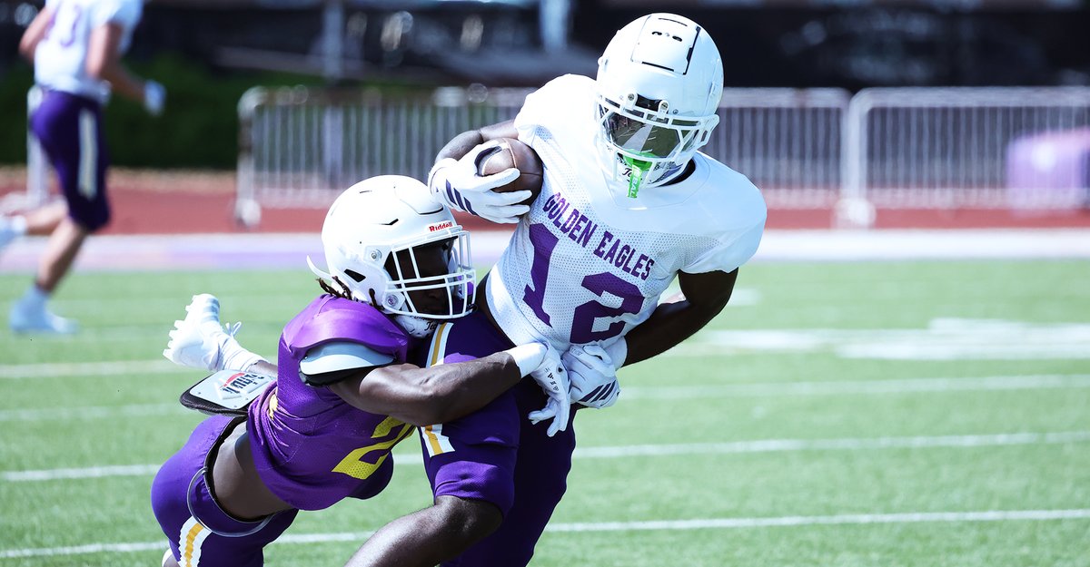 Coaches challenge offense in first scrimmage | READ: tennesseetech.prestosports.com/sports/fball/2… #AimHigh #WingsUp