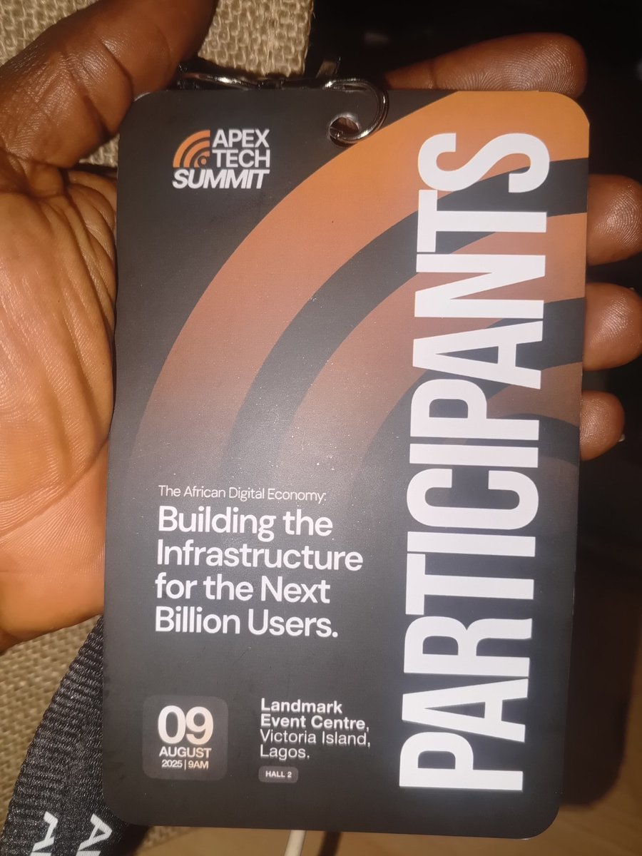 malik_adedayo's tweet image. I was there at the #ApexTechSummit by Apex Network. It was an insightful session and I so much enjoyed the break out session with CEO of @AltSchoolAfrica ... Design with culture in mind. Thank you @useapexnetwork Greater you and hoping to network more comes Apex @ 10