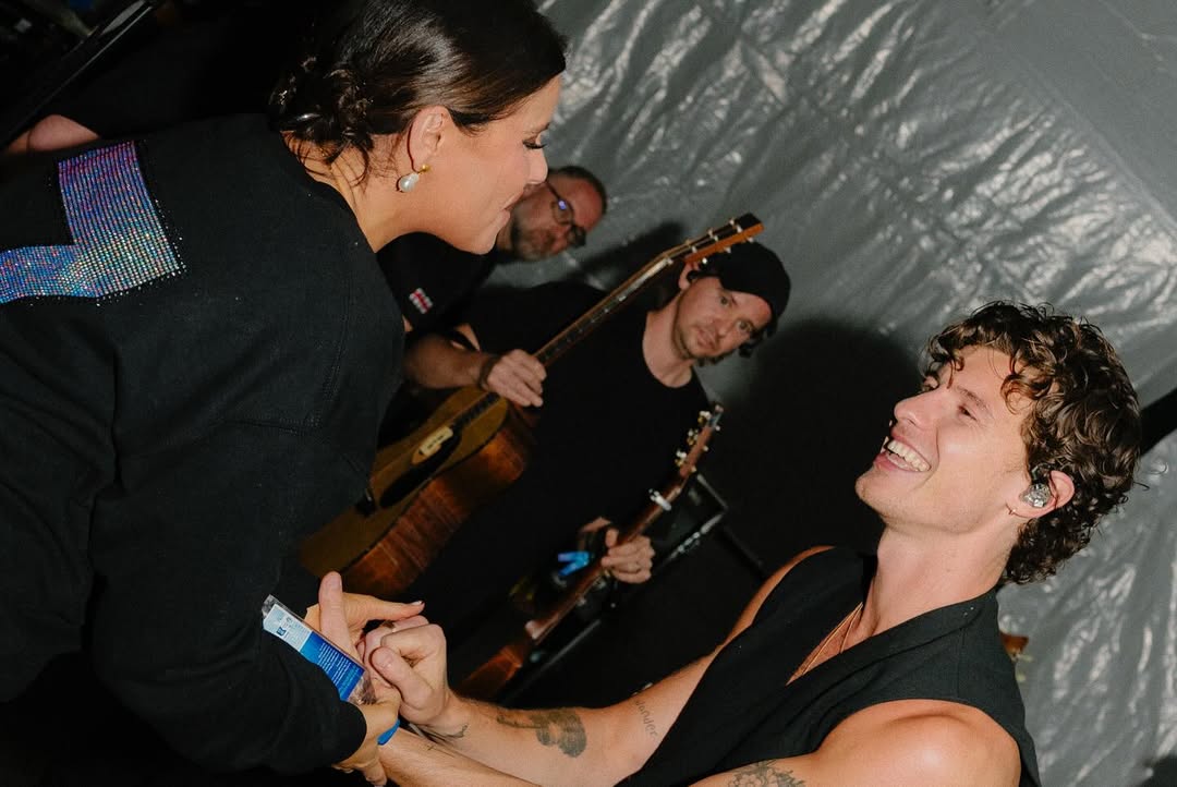 SUMMER TOUR - Nelly Furtado et Shawn Mendes se sont retrouvés dans les coulisses du Sziget Festival ce jeudi 7 août 2025