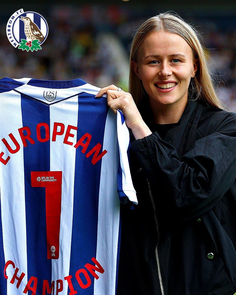 Hannah Hampton. 

One of our own! 🧤
<a href="/hannahhampton_/">Hannah Hampton</a> 💙🤍 #wba