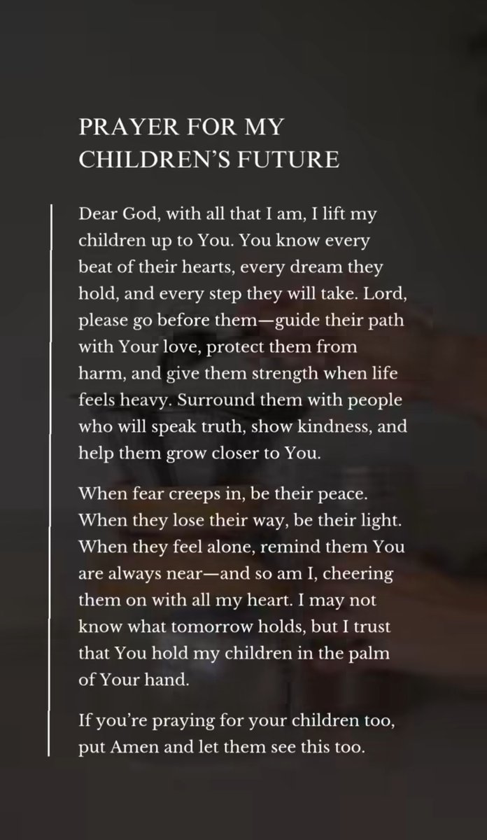 Therapyquotes_'s tweet image. Prayer for my children's future