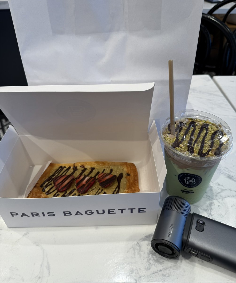 Sarap ng dubai chocolate ng Paris baguette