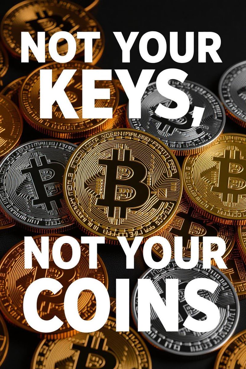 💸 Habt ihr Bitcoin? Cool, aber besitzt ihr sie wirklich? 🤔 Wisst ihr, wie Selbstverwahrung funktioniert, oder liegt euer BTC auf irgendeiner Börse, wo ihr nur Zahlen auf einem Bildschirm seht? 🔒 Lernt, wie Wallets, Private Keys und Seed Phrasen funktionieren  sonst gehört euer