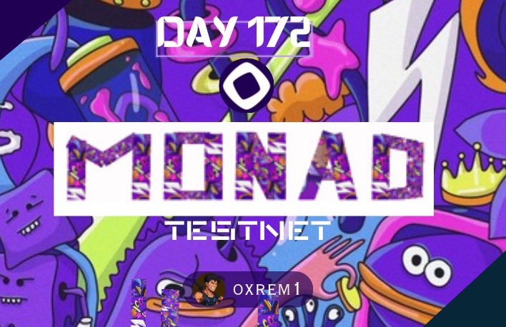 Big Chinoyerem (@web3_bigchino) on Twitter photo gMonad Nads
DAY 172 OF <a href="/monad/">Monad ⨀</a> TESTNET INTERACTIONS
Play on <a href="/MonadM0narch/">M0narch on Monad</a> m0narch.xyz
Swap $MON on <a href="/CrystalExch/">Crystal</a>
crystal.exchange/market
Trade on <a href="/usemadhouse/">Madhouse ꩜</a>
madhouse.ag gMonad Nads
DAY 172 OF <a href="/monad/">Monad ⨀</a> TESTNET INTERACTIONS
Play on <a href="/MonadM0narch/">M0narch on Monad</a> m0narch.xyz
Swap $MON on <a href="/CrystalExch/">Crystal</a>
crystal.exchange/market
Trade on <a href="/usemadhouse/">Madhouse ꩜</a>
madhouse.ag
