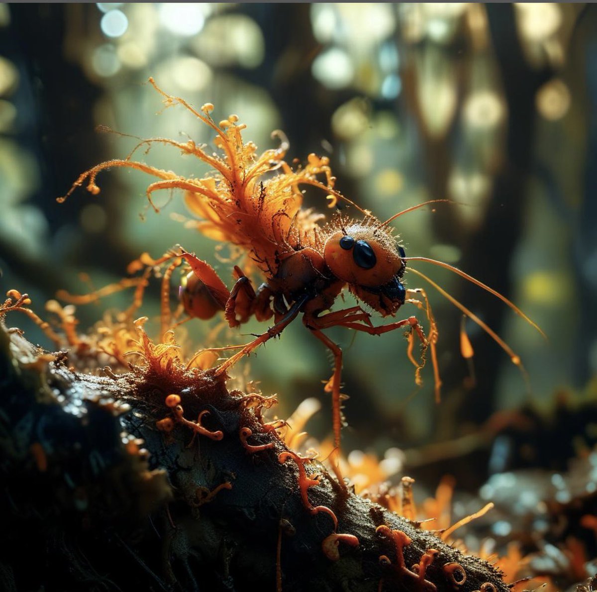 eli5xt's tweet image. Brain-eating fungus! Let’s breakdown the science!

Cordyceps fungus affects the nervous system in animals and can be good for health

Let’s explain it like you’re 5