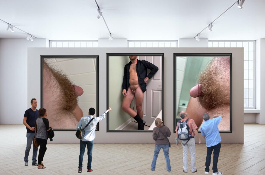 I've always said my friend <a href="/madjames85/">madjames</a> is a work of art.  Here is the proof that a sexy man with a #smalldick is the best art of all.  #SmallPenisPride