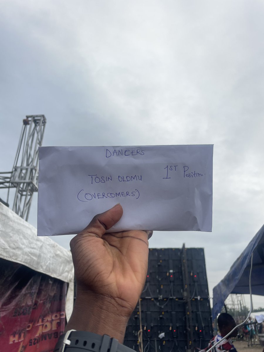 Attended the <a href="/rccgyayaglobal/">RCCG Young Adults & Youths Affairs</a> Shine Festival, emerged winner of the dance competition.

Up next is the <a href="/Rccgshift/">RCCG SHIFT</a> Int’l Talent Hunt.

God is good, it was a great day today. 
🥹🏆✨