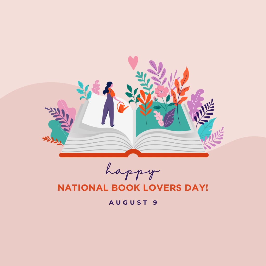What are you reading to celebrate National Book Lovers Day? 📚💗