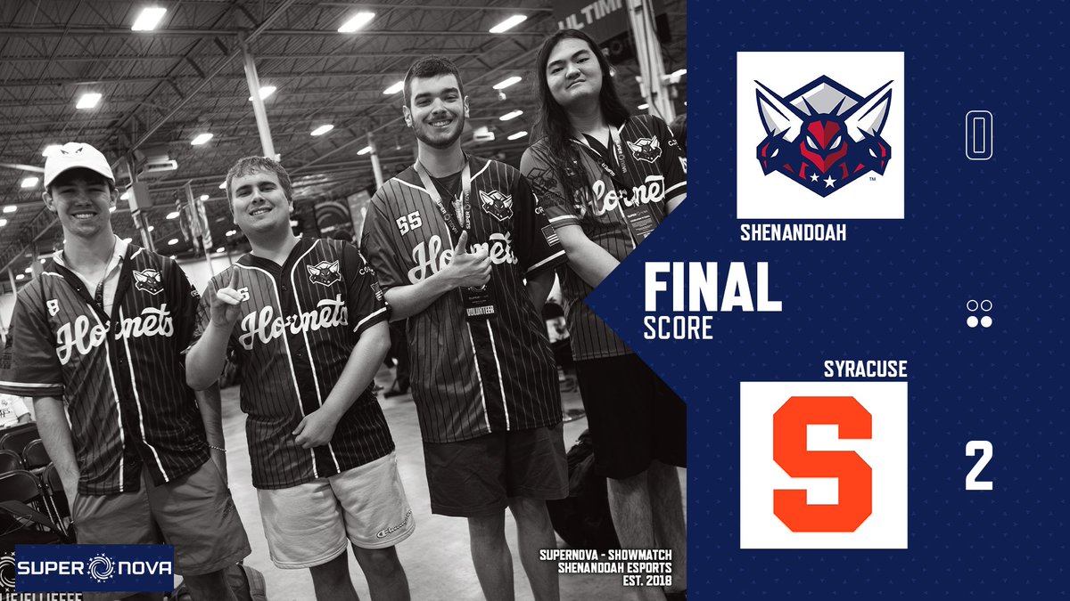 GGs to <a href="/syrup_nair/">syrup</a> &amp; co.

SU Smash [0 - 2] <a href="/Cuse_Esports/">Syracuse Esports</a> 

#BeyondGaming