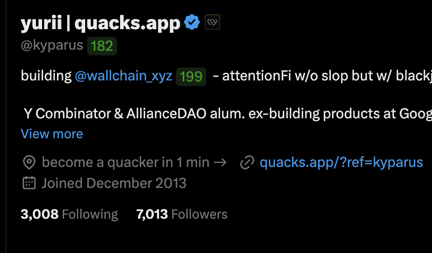 you are witnessing a small account 40% growth in 1.5 months 

 welcome 7,013 people to our new journey