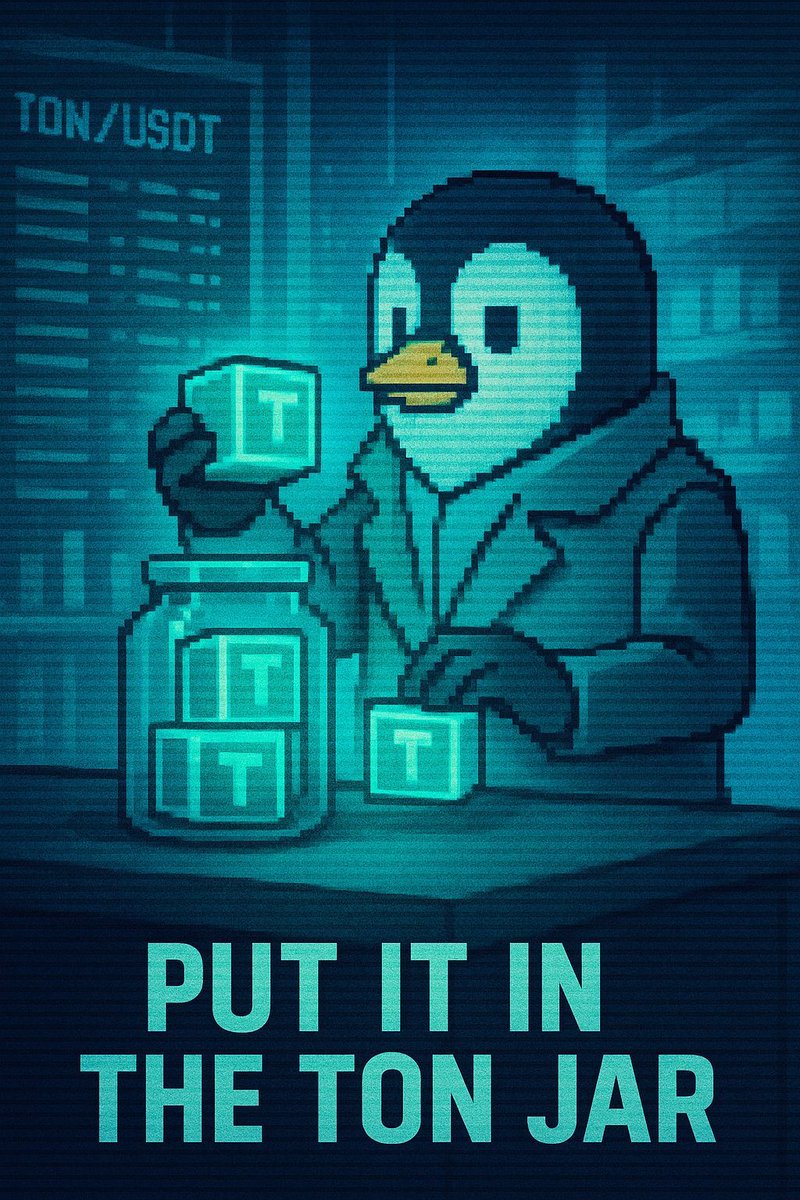 memekami_z's tweet photo. Corporate treasury but make it degen-cute

A Nasdaq company just raised $558M to stack $TON like it’s quarters in a swear jar. TradFi said diversification and accidentally speed-ran full-on chain-maxi. https://t.co/ZNfAclHCJb